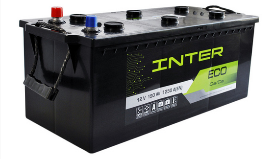 Акумулятор вантажний INTER Eco 190Ah 1250A